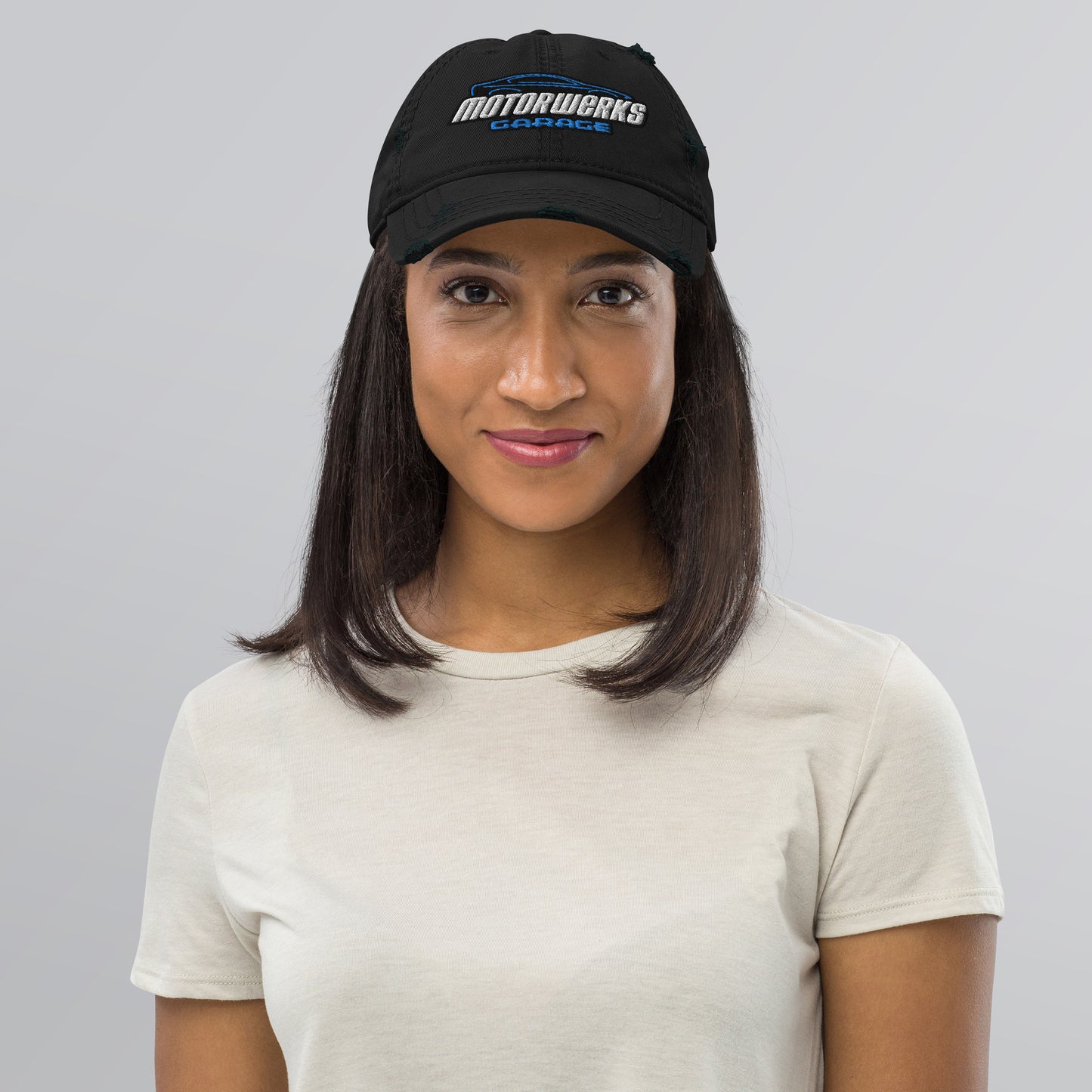MotorWerks Garage - Distressed Dad Hat
