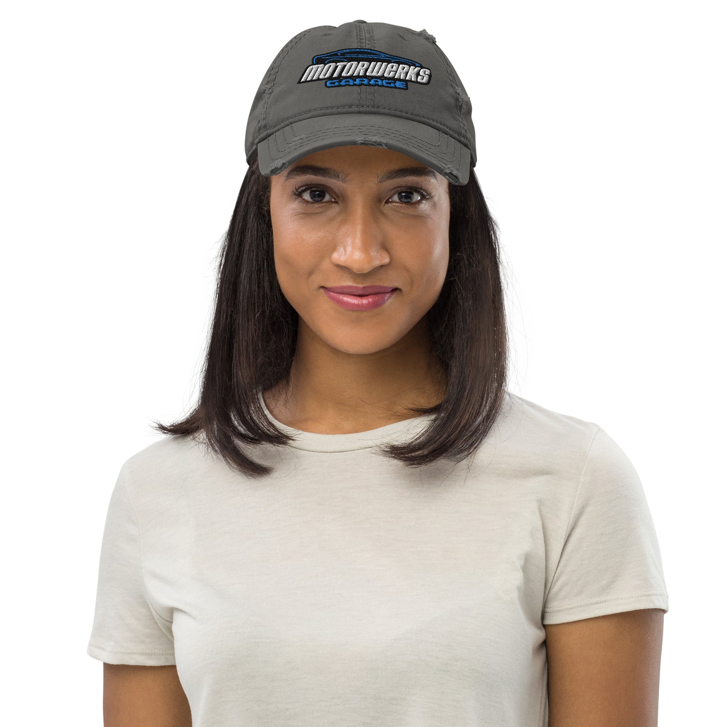 MotorWerks Garage - Distressed Dad Hat
