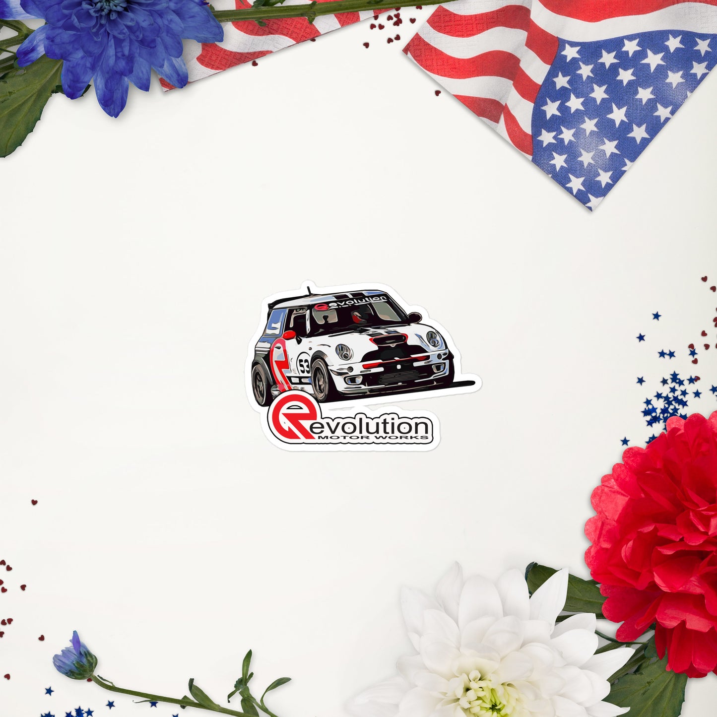 Revolution Motor Works - Vinyl sticker
