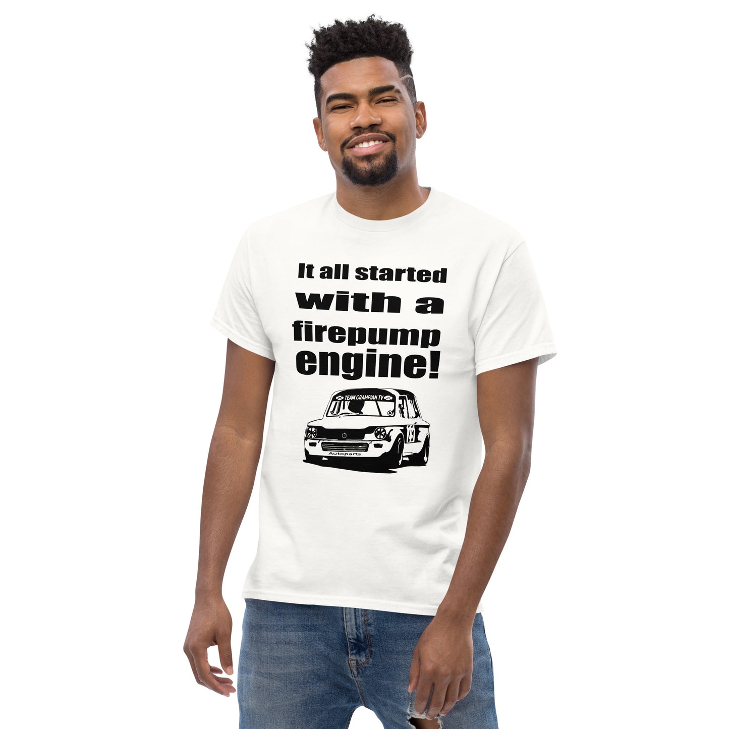 Fire Pump Engine, Race Imp - Men's classic tee