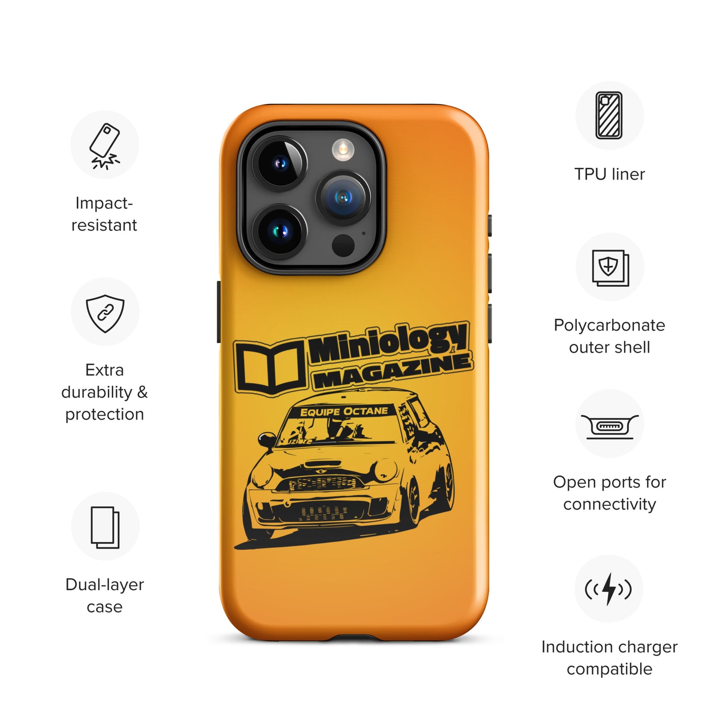 Miniology Magazine, Team Octane - Tough Case for iPhone®
