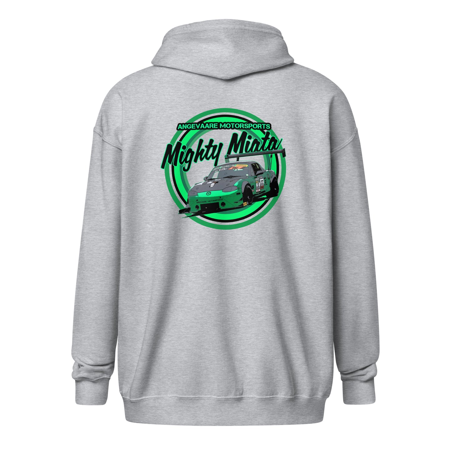 Angevaare Motorsports Roundel Unisex heavy blend zip hoodie