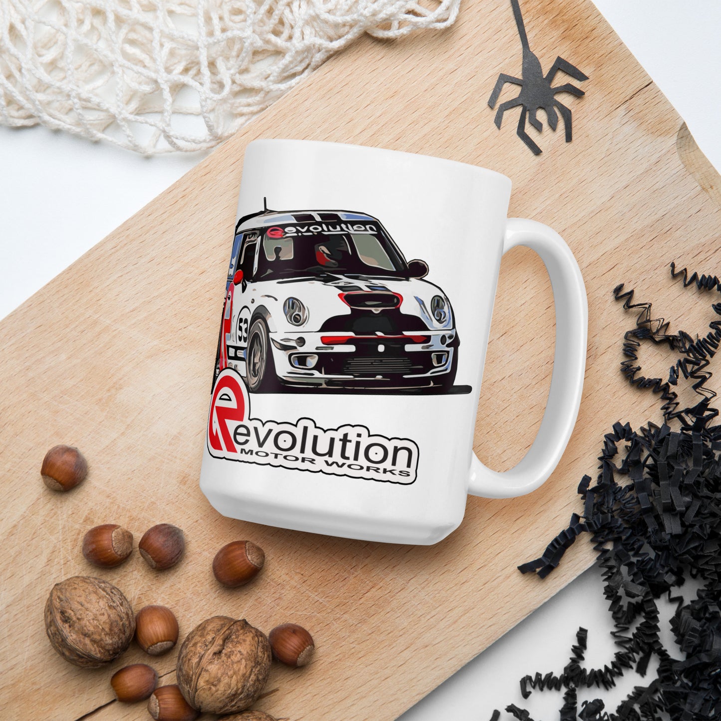 RMW MINI - White glossy mug