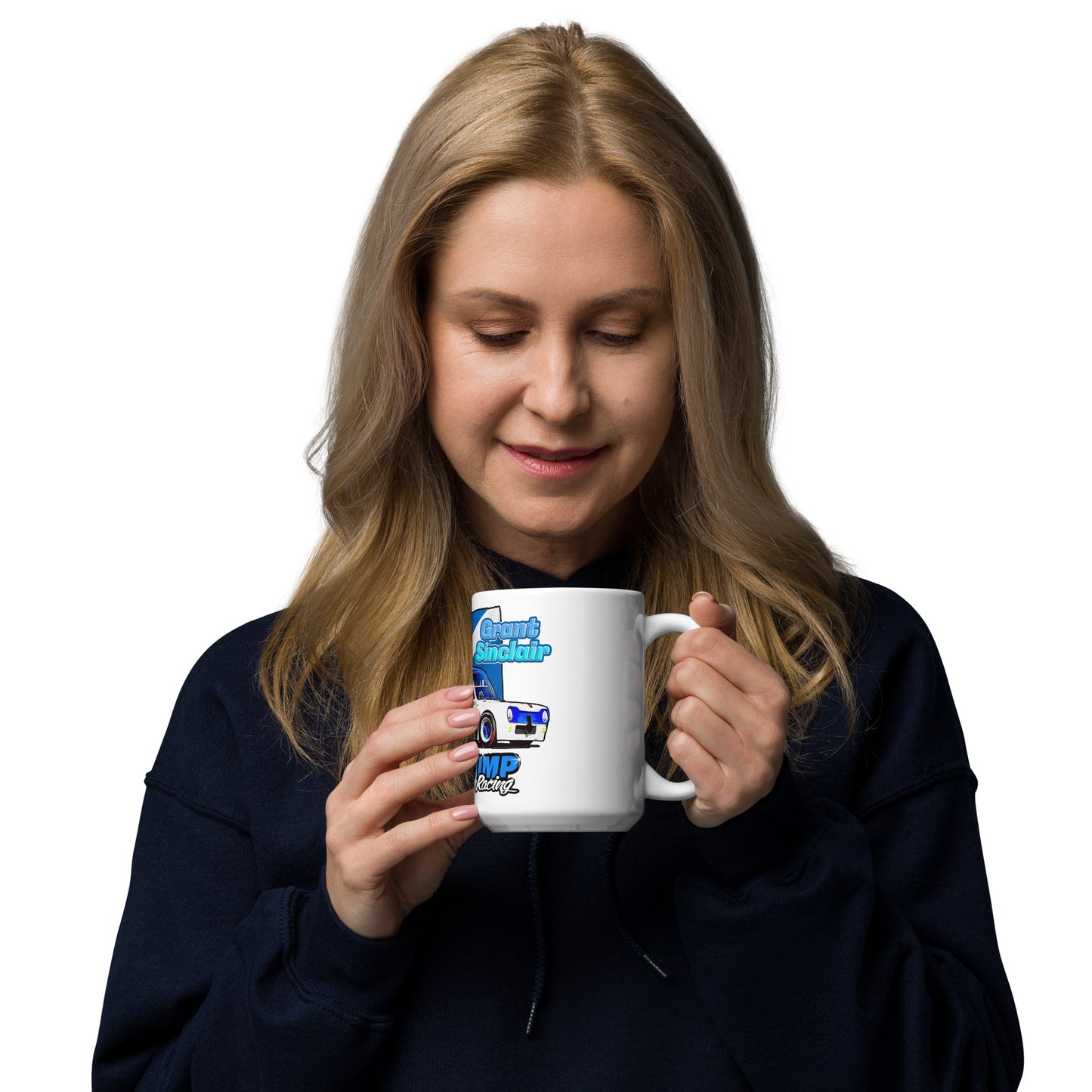 Sinc Imp Racing - White glossy mug