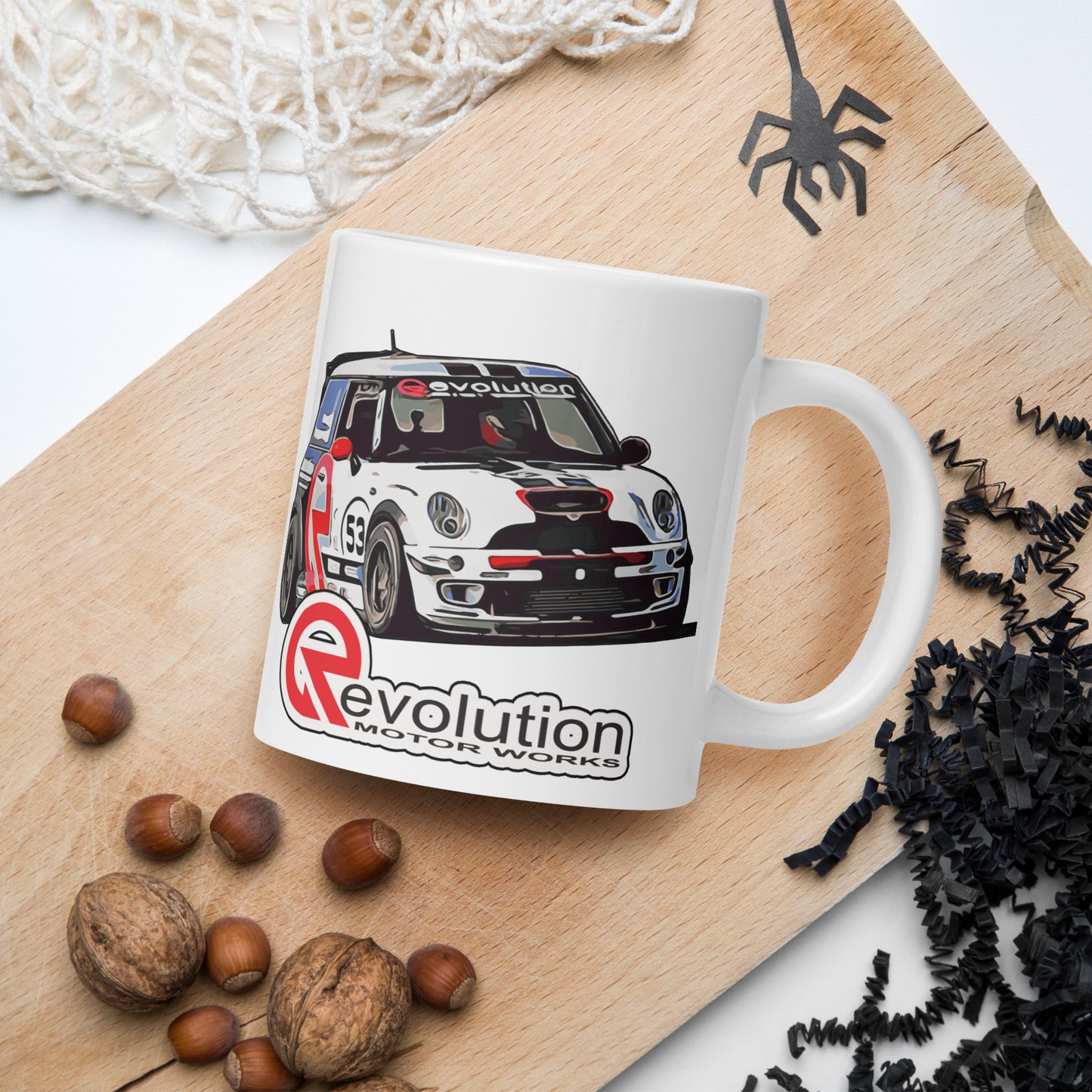 RMW MINI - White glossy mug