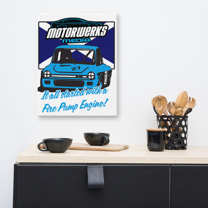 It All Started With a Fire Pump Engine - Canvas