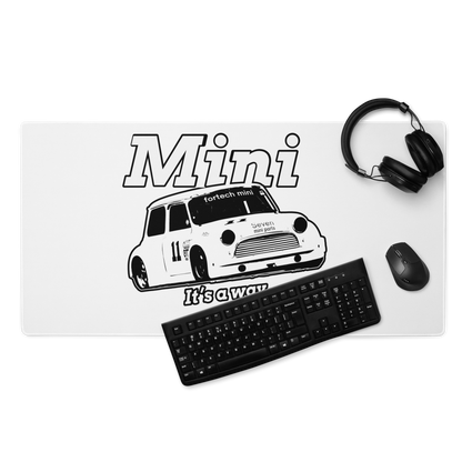 Mini, It's a way of LIFE monochromatic gaming mouse pad