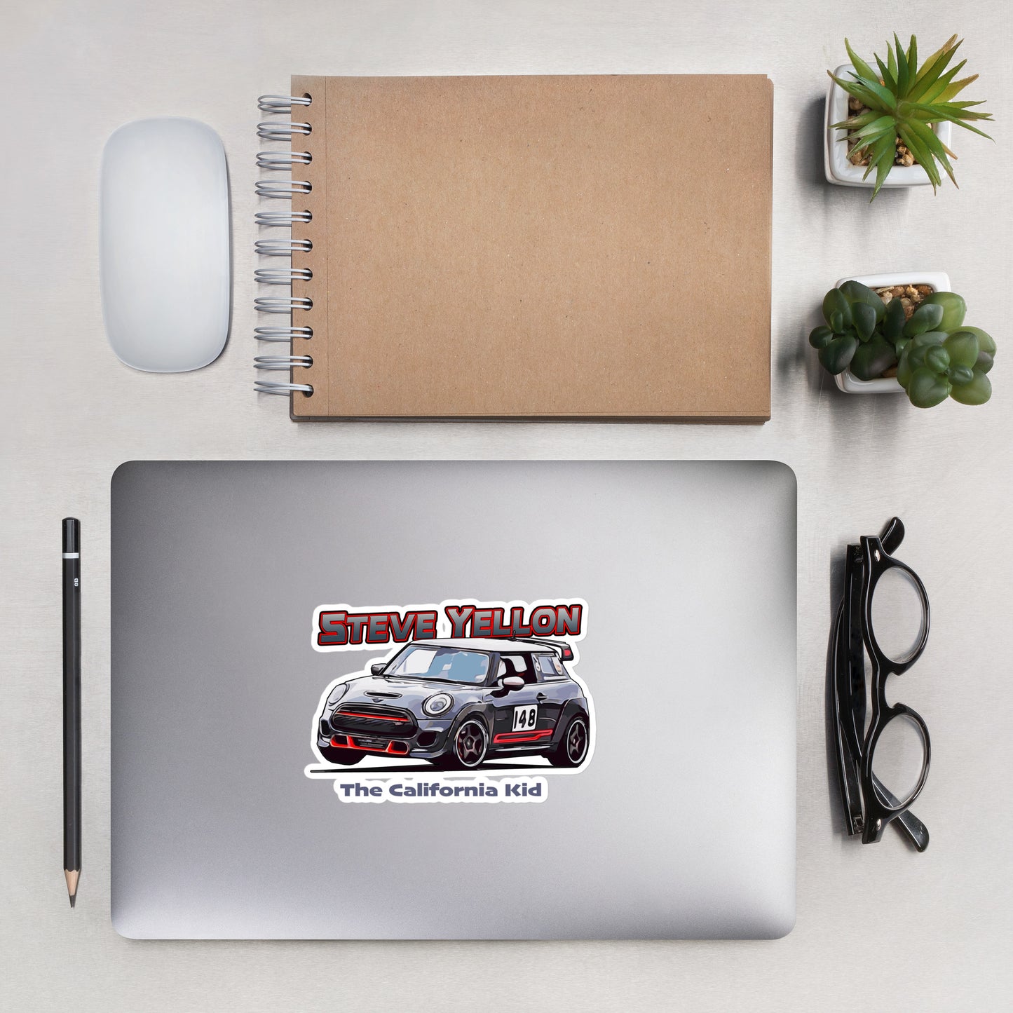 Steve Yellon, MINI GP - Vinyl sticker