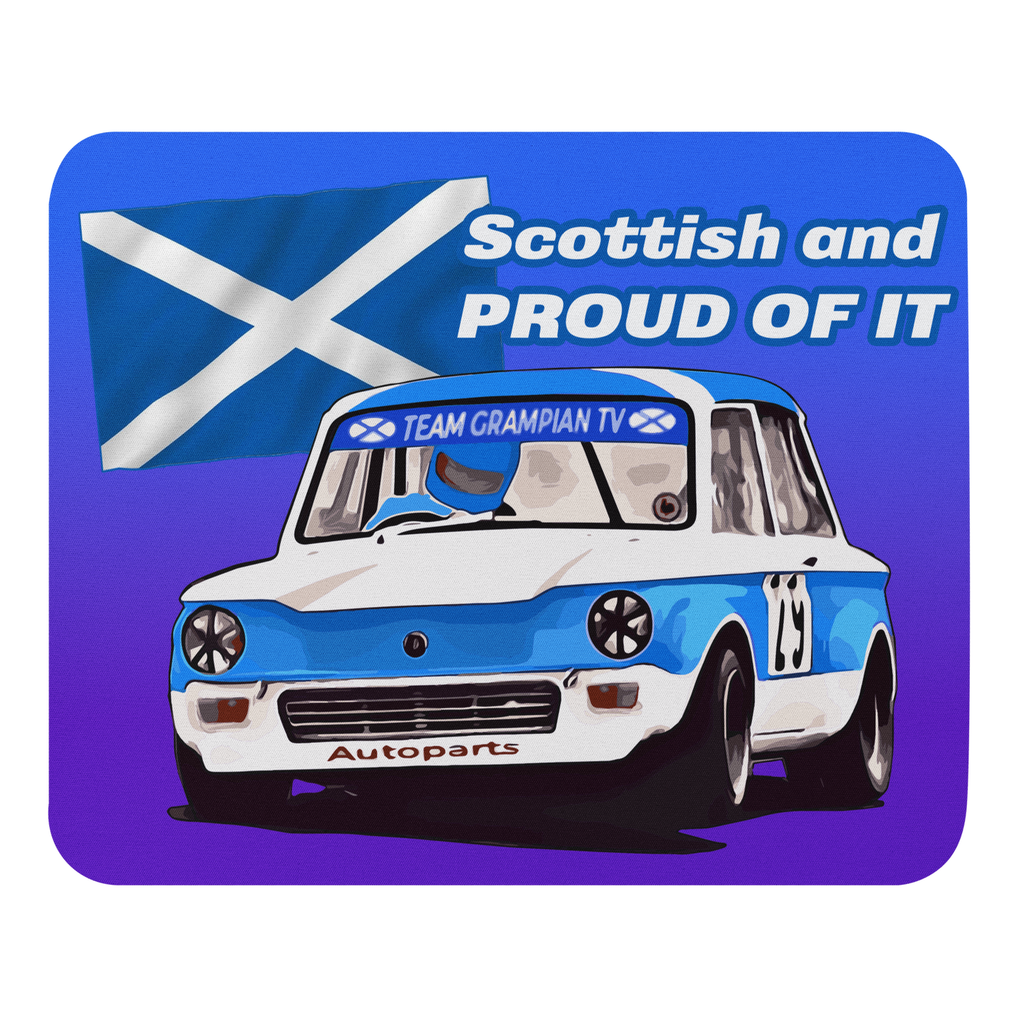 Scottish and Proud, Steel Imp - Mouse pad