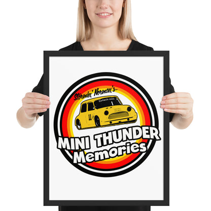 Mini Thunder Memories Framed photo paper poster