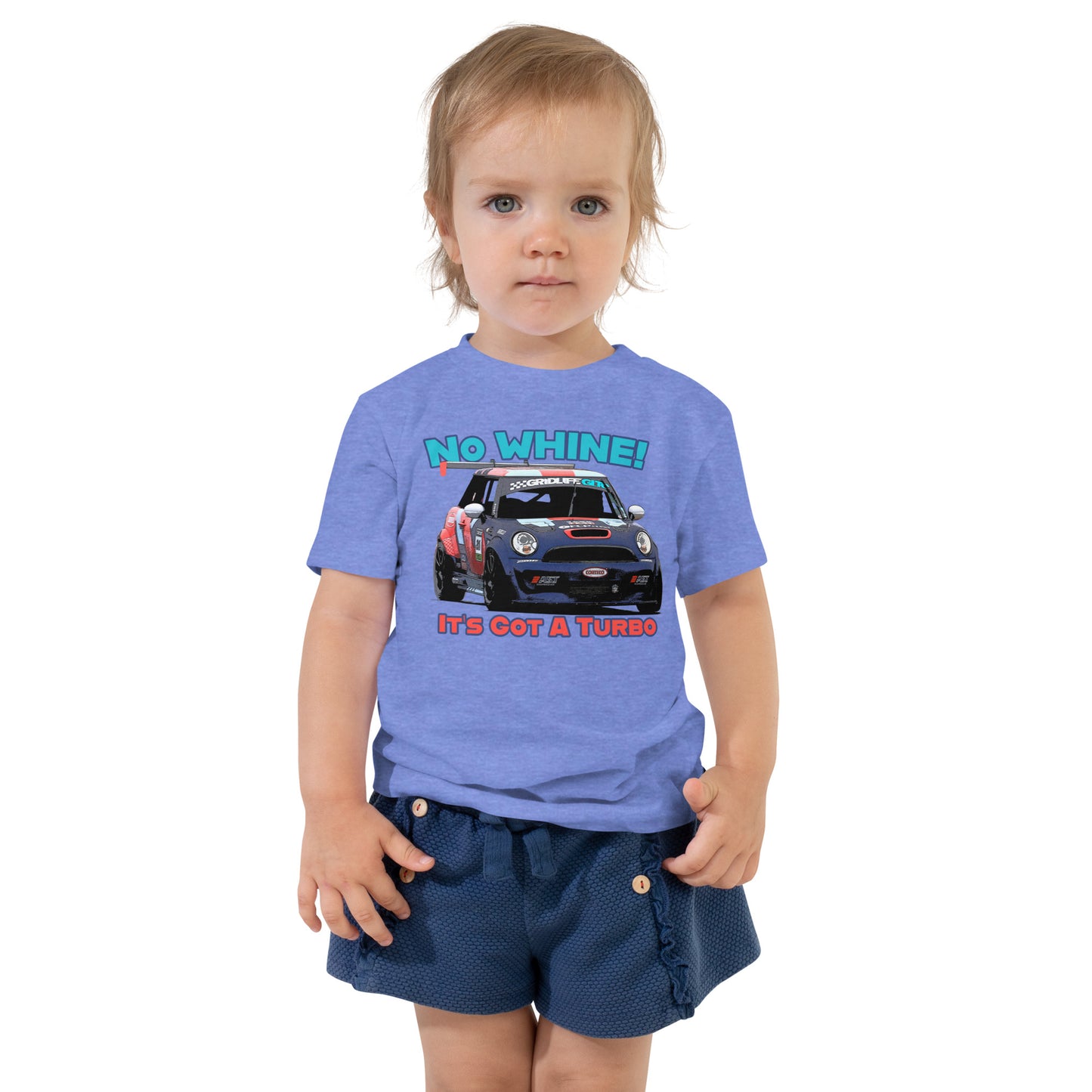 Let your little Miniac which Mini racer she is supporting! Contact us for your special custom garments with Daddy's race car on them! 