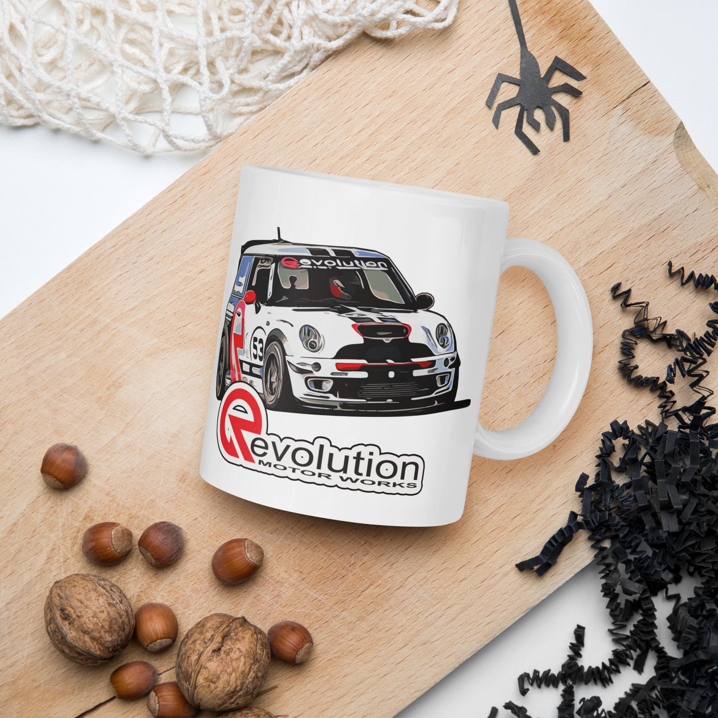 RMW MINI - White glossy mug