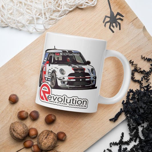 RMW MINI - White glossy mug