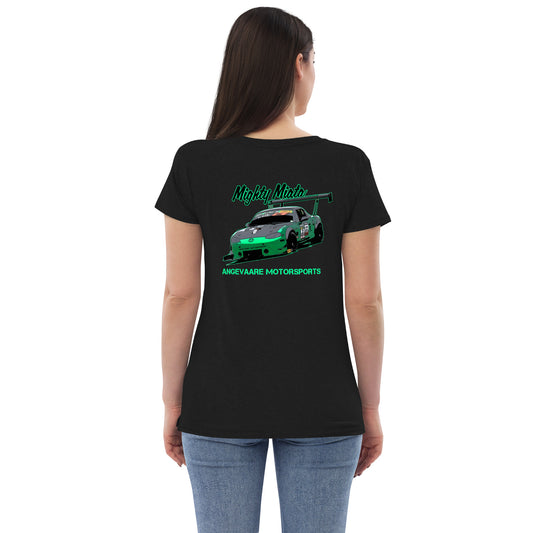 Mighty Miata Women’s recycled v-neck t-shirt