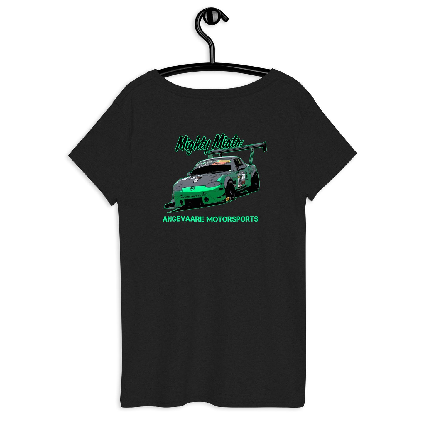 Mighty Miata Women’s recycled v-neck t-shirt