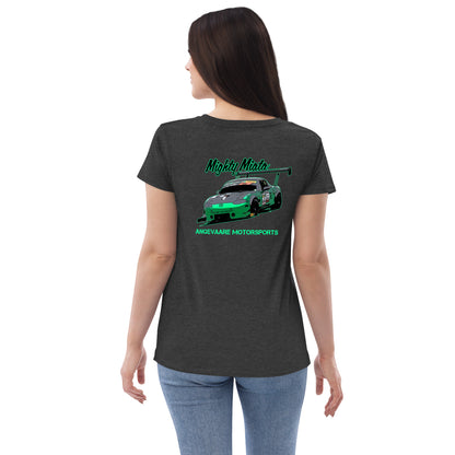 Mighty Miata Women’s recycled v-neck t-shirt